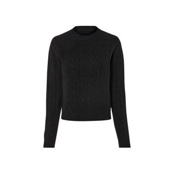 esmara® Damen Pullover mit Wollanteil (Schwarz, S(36/38)) - B-Ware neuwertig