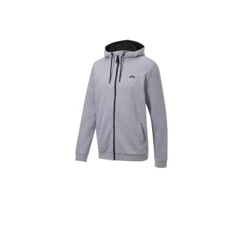 CRIVIT Herren Sweatjacke, mit Baumwolle (Grau, L (52/54)) - B-Ware neuwertig