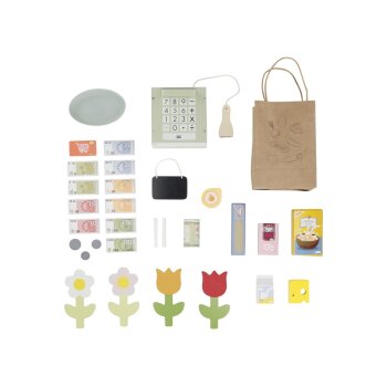 lupilu® Spielküche / Kaufladen, 7-teilig / 35-teilig - B-Ware