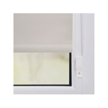 Lichtblick Thermo-Rollo Klemmfix, ohne Bohren, ab 45 x 150 cm (Creme, 60x220 cm) - B-Ware sehr gut