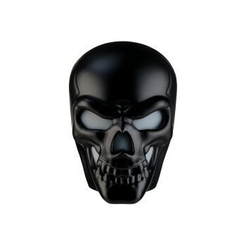LIVARNO home Halloween Totenkopf beleuchtet (Schwarz) - B-Ware sehr gut