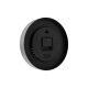 LIVARNO home Aluminium Funkwanduhr mit Thermometer und Hygrometer (Silber/Schwarz) - B-Ware neuwertig