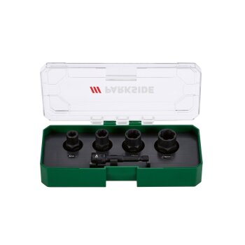 PARKSIDE® Schlagschraubendreher-Set / Schraubenausdreher-Set / Mutternausdreher-Set, 8-teilig / 6-teilig / 5-teilig (Spiral-Profil-Steckschlüssel) - B-Ware sehr gut
