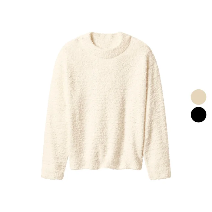 esmara® Damen Plüschpullover - B-Ware