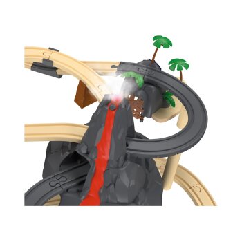 lupilu® Eisenbahnset, Dinoland - B-Ware neuwertig