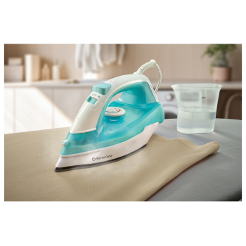 SILVERCREST® Dampfbügeleisen »SDBG 2200 A1« (weiß/türkis) - B-Ware sehr gut