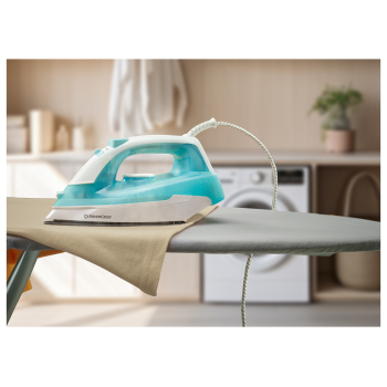SILVERCREST® Dampfbügeleisen »SDBG 2200 A1« (weiß/türkis) - B-Ware sehr gut