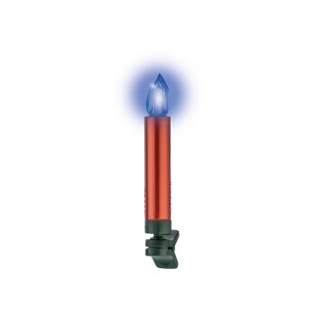 LIVARNO home Kabellose LED-Weihnachtsbaumkerzen, 15-tlg. (Rot) - B-Ware neuwertig