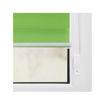 Lichtblick Duo Rollo Klemmfix, ohne Bohren, ab 45 x 150 cm (Grün, 70x220 cm) - B-Ware sehr gut