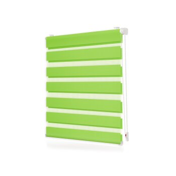 Lichtblick Duo Rollo Klemmfix, ohne Bohren, ab 45 x 150 cm (Grün, 70x220 cm) - B-Ware sehr gut