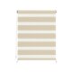 Lichtblick Duo-Rollo Klemmfix, ohne Bohren, verspannt, blickdicht, ab 45 x 150 cm (Creme, 70 x 150 cm) - B-Ware neuwertig