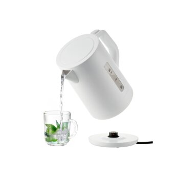SILVERCREST® Wasserkocher Kunststoff »SWKK 3000 D1« (Weiß) - B-Ware gut
