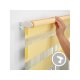 Lichtblick Duo Rollo Klemmfix, ohne Bohren, ab 45 x 150 cm (Gelb, 70x220 cm) - B-Ware neuwertig