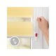 Lichtblick Duo Rollo Klemmfix, ohne Bohren, ab 45 x 150 cm (Gelb, 70x220 cm) - B-Ware neuwertig
