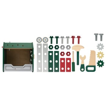 lupilu® Motorikwürfel Küche / Motorikwürfel Werkbank - B-Ware