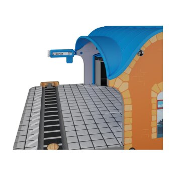 lupilu® Lokschuppen / Bahnhof / Weichenhäuschen / Verladestation, 13-teilig / 8-teilig / 4-teilig / 15-teilig - B-Ware