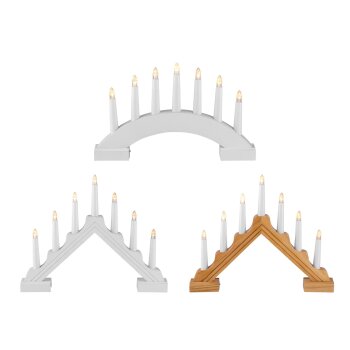 LIVARNO home Fensterbogen 7 Flammen LED - B-Ware
