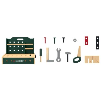 lupilu® Tischklinik / Tischwerkbank / Schminktisch, 13-teilig / 25-teilig / 8-teilig - B-Ware