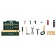 lupilu® Tischklinik / Tischwerkbank / Schminktisch, 13-teilig / 25-teilig / 8-teilig - B-Ware