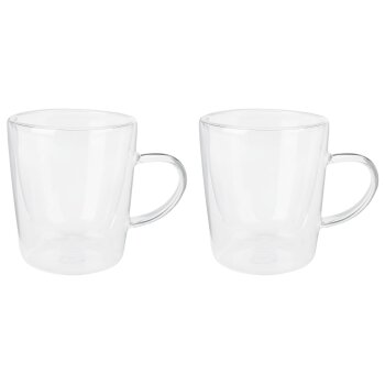 SILVERCREST® Isolierglas doppelwandig, handgefertigt...