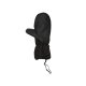 CRIVIT Damen Skihandschuhe mit Sicherheitsschlaufe (schwarz/Fausthandschuh, 7,5) - B-Ware neuwertig