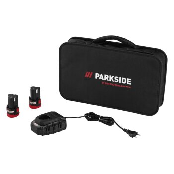 PARKSIDE PERFORMANCE® 12 V Akku-Bohrschrauber »PBSPA 12 E4« und Akku-Schlagschrauber »PDSSAP 12 B1«, mit 2 Akkus und Ladegerät - B-Ware gut