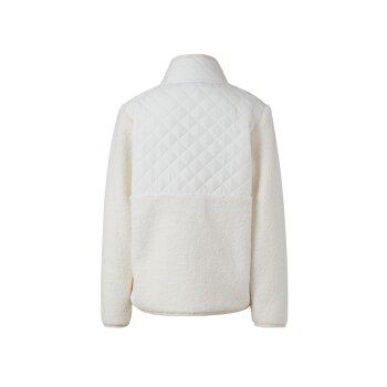 CRIVIT Damen Fleecejacke aus Lammfellimitat (Weiß, L(44/46)) - B-Ware sehr gut