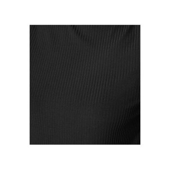 esmara® Damen Langarmshirts, 2 Stück, aus weicher Ripp-Qualität (Schwarz/blau, M(40/42)) - B-Ware neuwertig