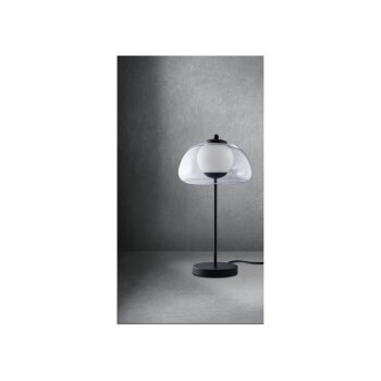 LIVARNO home LED-Tischleuchte, Lampenschirm aus hochwertigem Glas (Transparent) - B-Ware sehr gut