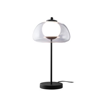 LIVARNO home LED-Tischleuchte, Lampenschirm aus hochwertigem Glas (Transparent) - B-Ware sehr gut