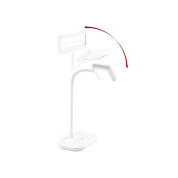 LIVARNO home LED-Tischleuchte (Weiß) - B-Ware sehr gut