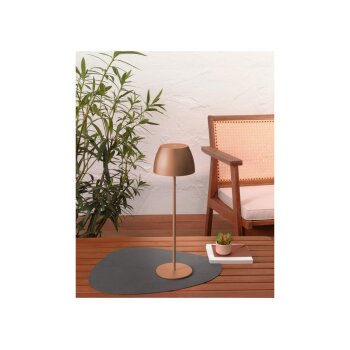 LIVARNO home LED-Akku-Tischleuchte (Bronze) - B-Ware sehr gut