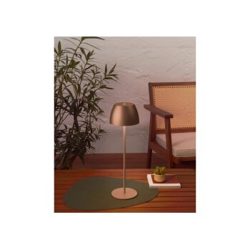 LIVARNO home LED-Akku-Tischleuchte (Bronze) - B-Ware sehr gut