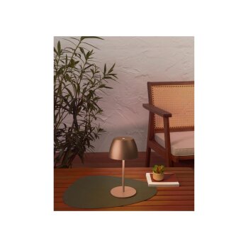 LIVARNO home LED-Akku-Tischleuchte (Bronze) - B-Ware sehr gut