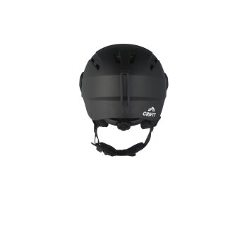 CRIVIT Damen Herren Skihelm mit selbsttönendem Visier (Schwarz, M/L) - B-Ware neuwertig