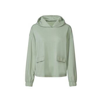 esmara® Damen Sweathoodie, leger geschnitten (Grün, XS(32/34)) - B-Ware neuwertig