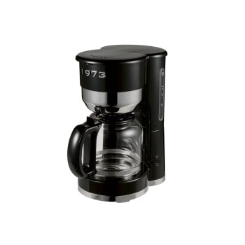 SILVERCREST® Kaffeemaschine Chrom Retro 1973 Schwarz »SKMR 1000 A1« - B-Ware gut