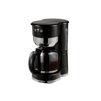 SILVERCREST® Kaffeemaschine Chrom Retro 1973 Schwarz »SKMR 1000 A1« - B-Ware gut