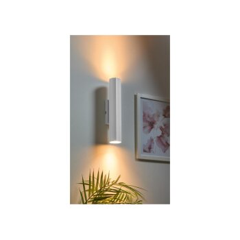 LIVARNO home Wandleuchte, mit auf- und abwärts gerichteten Strahlern (Weiß) - B-Ware neuwertig
