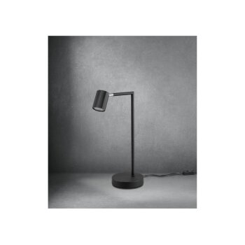 LIVARNO home LED-Tischleuchte, mit neig- und schwenkbarem Kopf (Schwarz) - B-Ware neuwertig