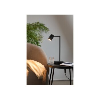 LIVARNO home LED-Tischleuchte, mit neig- und schwenkbarem Kopf (Schwarz) - B-Ware neuwertig
