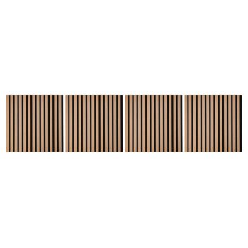 LIVARNO home 4er Set Holz-Paneele, Eichenoptik - B-Ware neuwertig