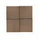 LIVARNO home 4er Set Holz-Paneele, Eichenoptik - B-Ware neuwertig