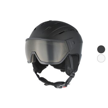 CRIVIT Damen Herren Skihelm mit selbsttönendem...