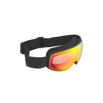 CRIVIT Damen Herren Ski- und Snowboardbrille, mit selbsttönendem Visier (Schwarz) - B-Ware sehr gut