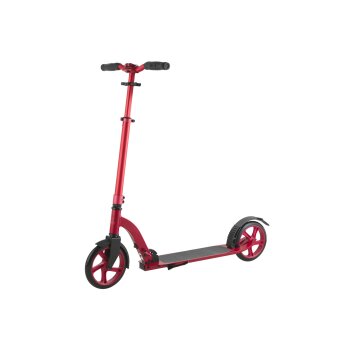CRIVIT Big-Wheel-Scooter, mit Schnellklappmechanismus (Rot) - B-Ware gut