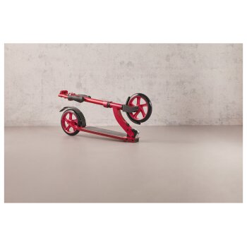CRIVIT Big-Wheel-Scooter, mit Schnellklappmechanismus (Rot) - B-Ware gut