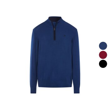 LIVERGY® x Grand Polo Herren Stricktroyer, mit...