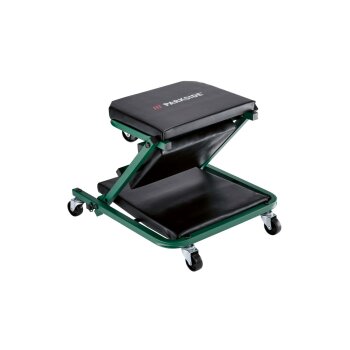 PARKSIDE® Montage-Rollbrett und Werkstatthocker - B-Ware Transportschaden Kosmetisch