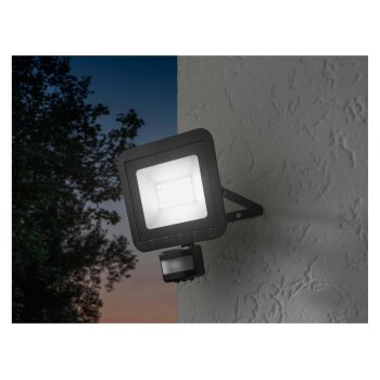 LIVARNO home LED-Außenstrahler, mit Bewegungsmelder (Schwarz) - B-Ware sonstiges